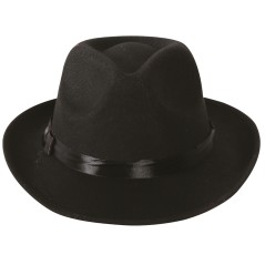 Sombrero ganster negro cinta negra michael-El Informal Santander