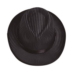 Sombrero gangster rayas negro alta calidad-El Informal Santander