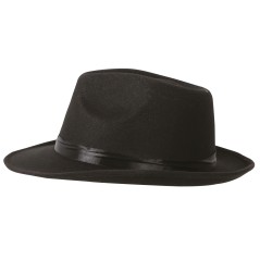 Sombrero ganster negro cinta negra michael-El Informal Santander