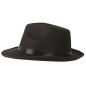 Sombrero ganster negro cinta negra michael