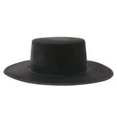 Sombrero cordobes negro fieltro feria-El Informal Santander