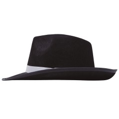 Sombrero rey del pop negro cinta blanca-El Informal Santander