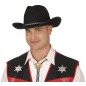 Sombrero vaquero fieltro negro