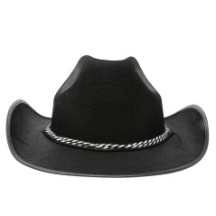 Sombrero vaquero fieltro negro-El Informal Santander