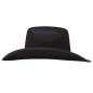 Sombrero vaquero fieltro negro