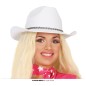 Sombrero vaquero blanco terciopelo Dallas