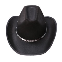 Sombrero vaquero fieltro negro-El Informal Santander