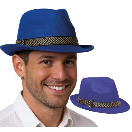 Sombrero gangster azul-El Informal Santander