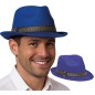 Sombrero gangster azul