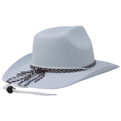 Sombrero vaquero blanco terciopelo Dallas-El Informal Santander