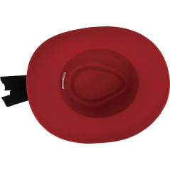 Sombrero mosquetero rojo espadachin-El Informal Santander