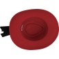 Sombrero mosquetero rojo espadachin