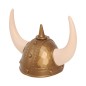 Casco vikingo infantil con cuernos