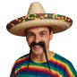 Sombrero mejicano de paja 50 cm mexicano