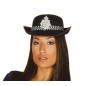 Gorro policia fieltro mujer