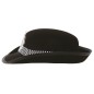 Gorro policia fieltro mujer
