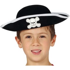 Sombrero pirata infantil fieltro-El Informal Santander