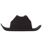 Sombrero vaquero infantil fieltro negro