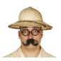 Sombrero explorador salacot paja