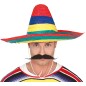 Sombrero mejicano 50 cm multicolor
