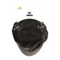 Gorra sado vinilo negro con cadena