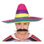 Sombrero mejicano 50 cm multicolor