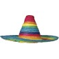 Sombrero mejicano 50 cm multicolor