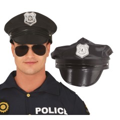 Gorra policia negra gorro poli-El Informal Santander