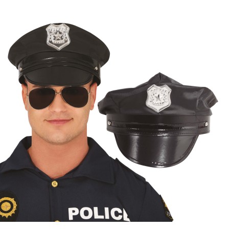 Gorra policia negra gorro poli-El Informal Santander