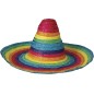 Sombrero mejicano 50 cm multicolor