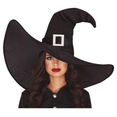 Sombrero bruja negro gigante-El Informal