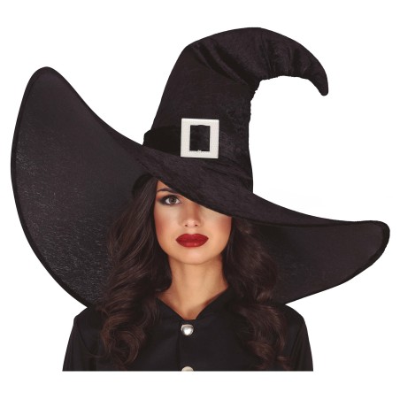 Sombrero bruja negro gigante-El Informal
