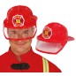 Casco bombero americano con pantalla