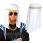 Tocado arabe tela sombrero gorro jeque
