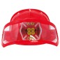Casco bombero americano con pantalla