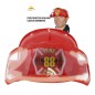Casco bombero americano con pantalla
