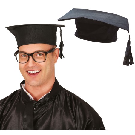 Birrete Sombrero graduado tela-El Informal Santander