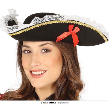 Sombrero pirata corsaria mujer-El Informal Santander