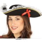 Sombrero pirata corsaria mujer