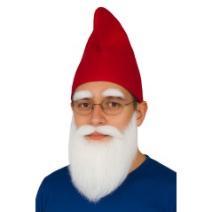 Gorro papa enanito rojo