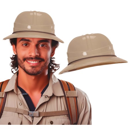 Sombrero explorador salacot pvc-El Informal