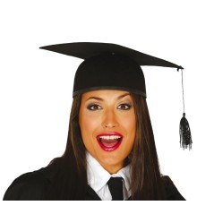 Sombrero estudiante birrete de fieltro-El Informal Santander
