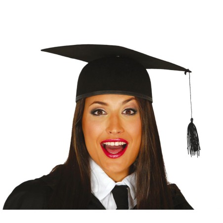 Sombrero estudiante birrete de fieltro-El Informal Santander