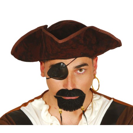 Sombrero pirata del caribe