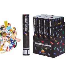 Cañon confeti multicolor metalico 40 cm-El Informal Santander