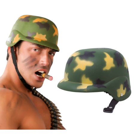 Casco militar bimeta camuflaje-El Informal Santander