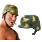 Casco militar bimeta camuflaje
