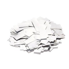Cañon de confeti rectangular blanco 40 cm-El Informal Santander