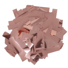 Cañon confeti oro rosa metalico 40 cm-El Informal Santander