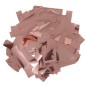Cañon confeti oro rosa metalico 40 cm